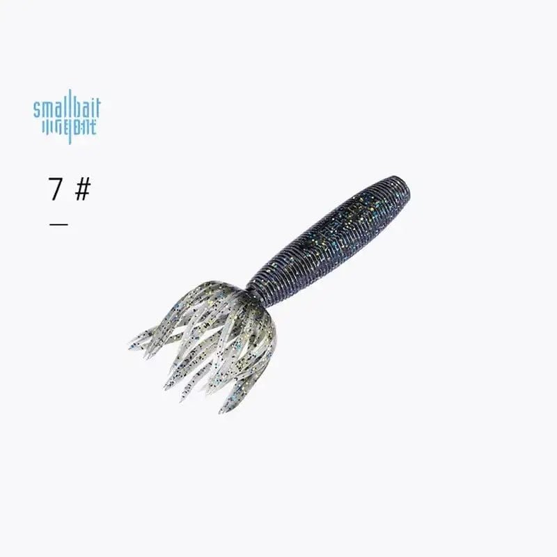 China China Caitou 7 / 45mm FISHANT 5Pcs/6Pcs Caitou Squid Soft Lures Squids Jigs High Specific Gravity Fishing Lure 45Mm/55Mm Lure Bait Squids For Fishing