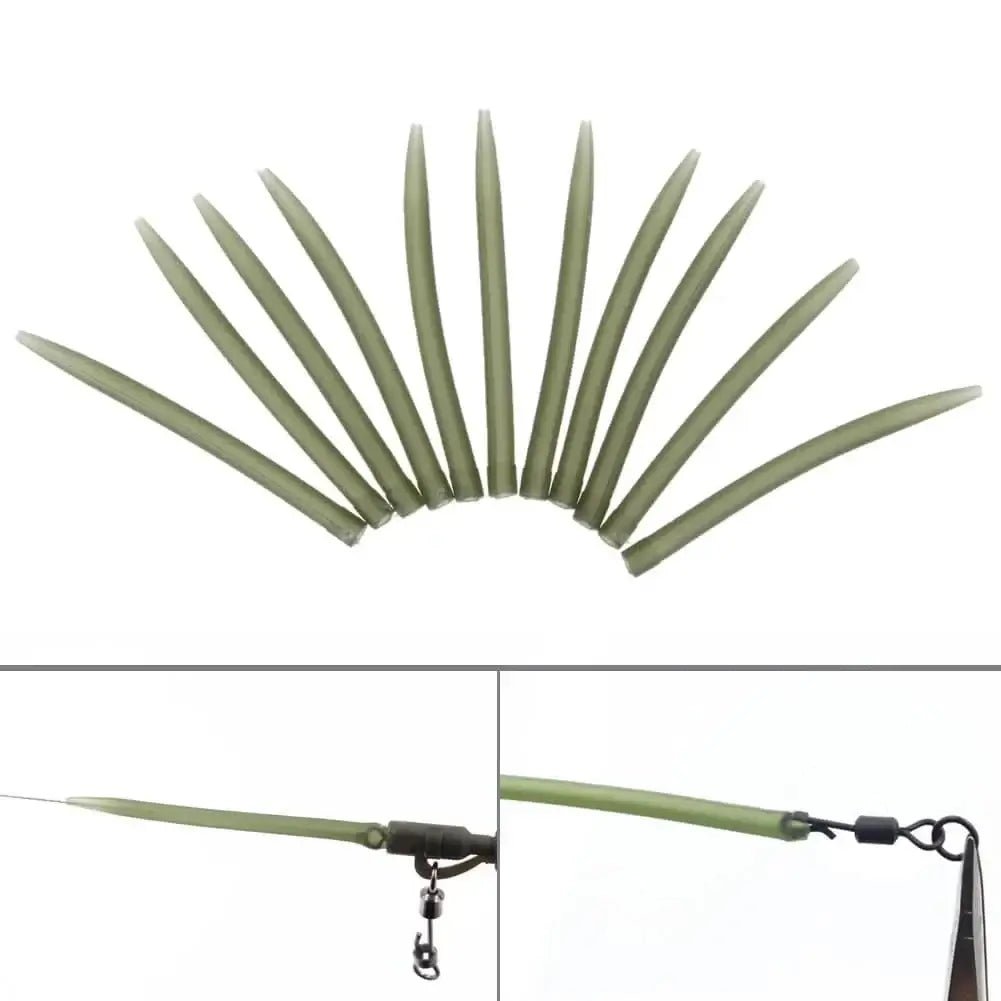 China China Carp Fishing Accessories Anti Tangle Sleeves Line Aligner Hook Sleeve Tail for Carp Fishing Rig Hair Ronnie Rig Terminal Tackle