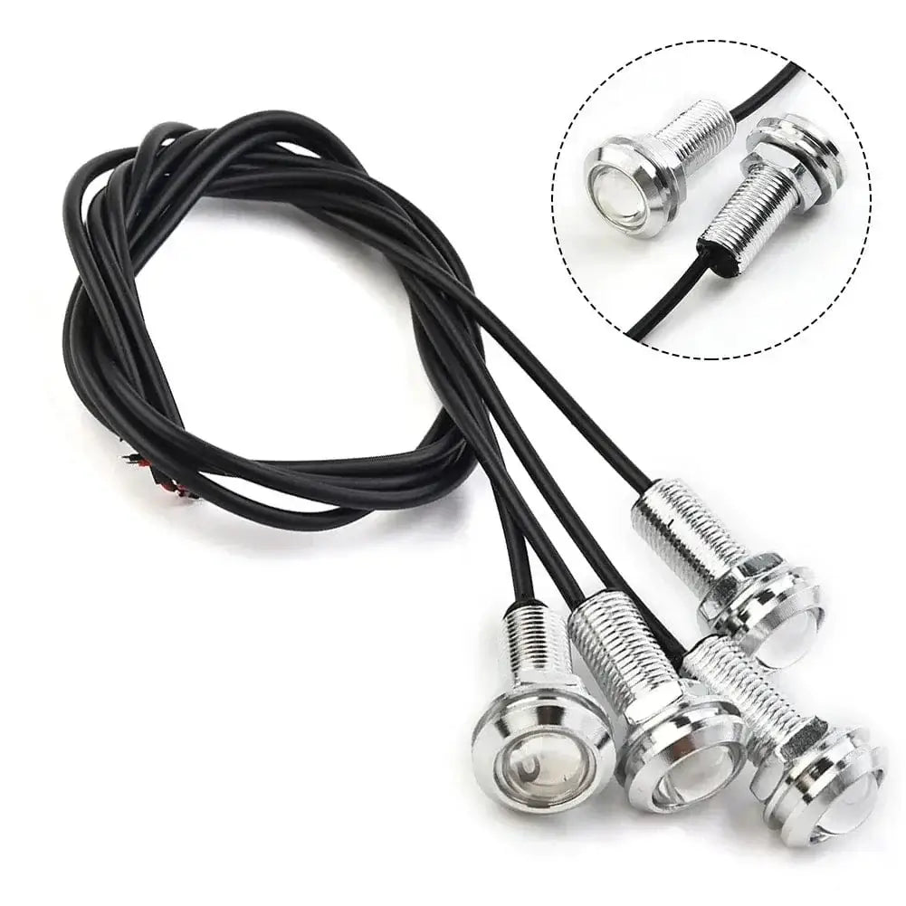 China China CHINA 4pcs DC 12V-3W Blue LED Marine Lighting Boat Lights Spot-lighting Light Portable Waterproof Underwater Car Truck Boats Lamps