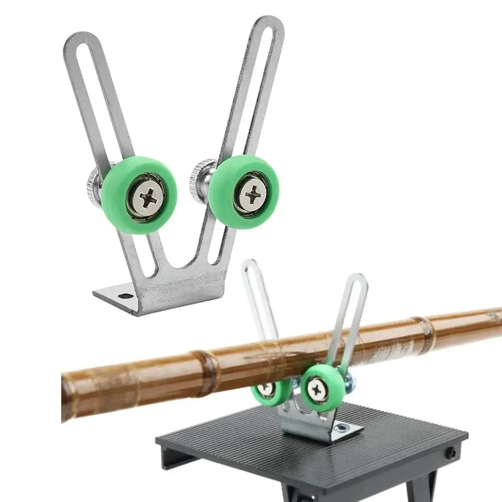 China China CHINA Fishing Rod Epoxy Applicator Holder Fishing Rod Winding Machine Support-Stand Rod-Building Tool  Rod Repair Machine Fishing Tool