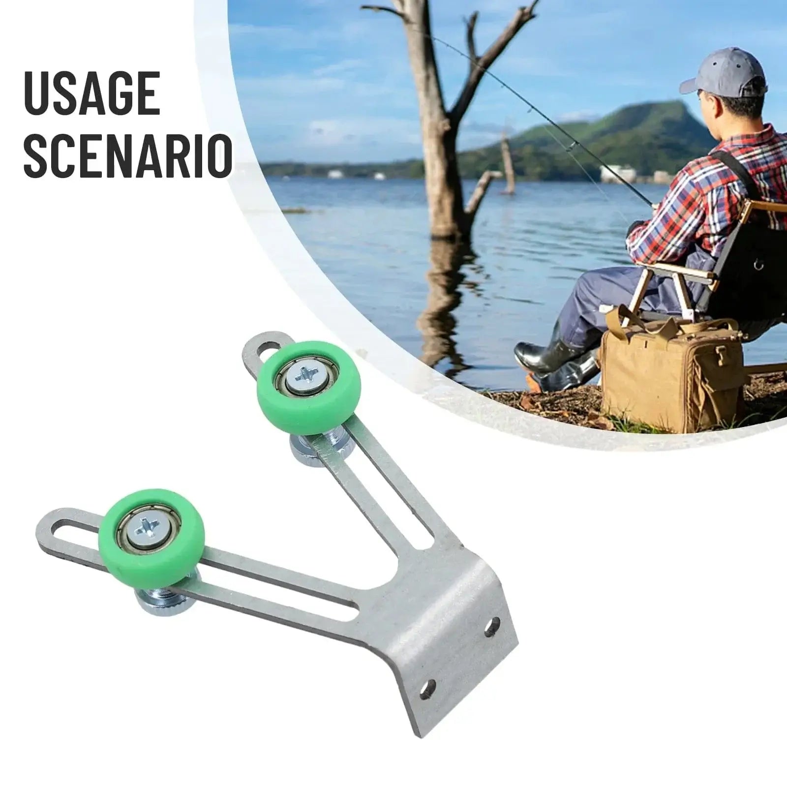 China China CHINA Fishing Rod Epoxy Applicator Holder Fishing Rod Winding Machine Support-Stand Rod-Building Tool  Rod Repair Machine Fishing Tool