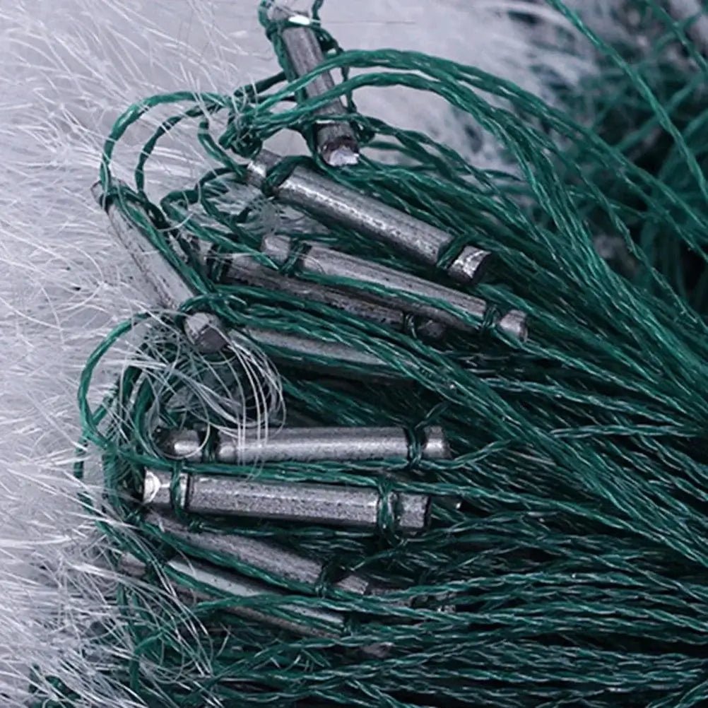China China Chinese fish Mesh Sticky Net 100M for Accessories Throw Bait Lures Silk Screen Nets Retractable Folding for universal