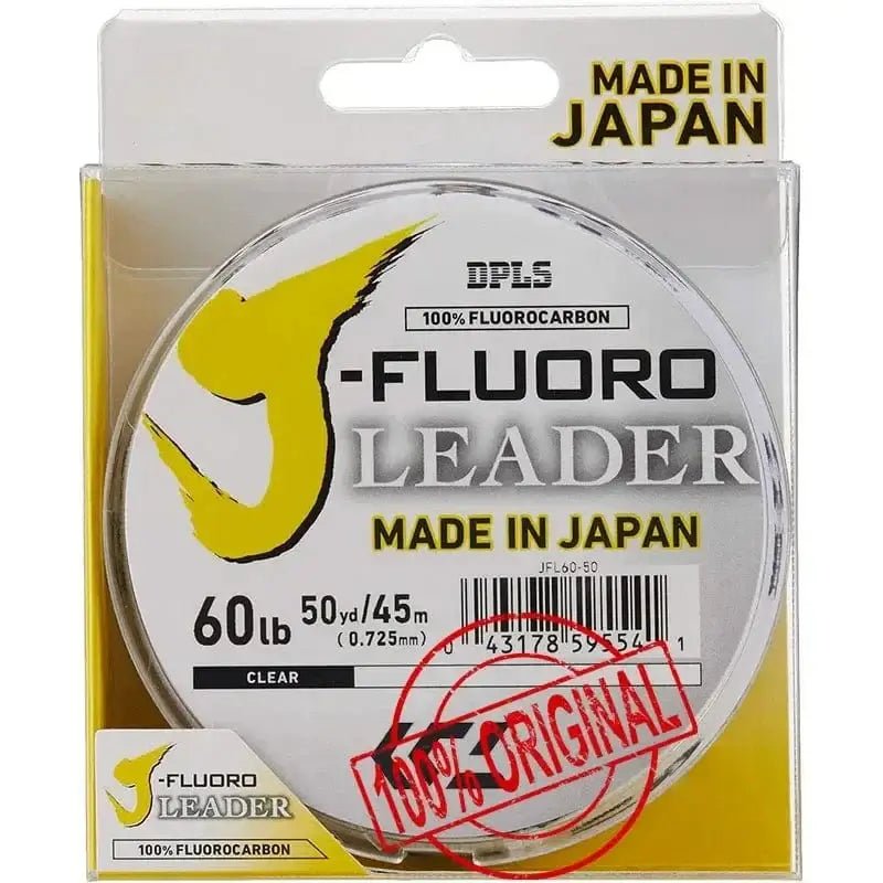 China China CN / Mainline / 25LB DaiwaJ-Fluorocarbon Fluorocarbon  Leader 100m 50m Sinking Clear Fluorocarbon Line Made in Japan