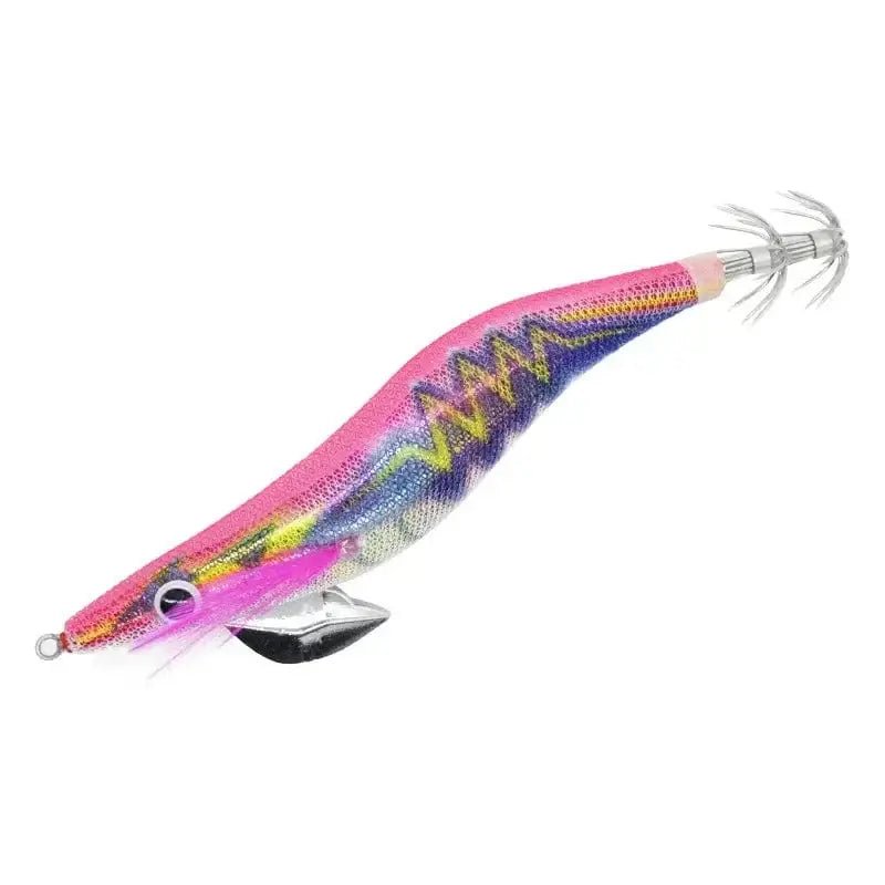 China China Color 2 / 1Pcs 19g Sea.Yolo 15/19g Fishing Lure Luminous Squid Hook Octopus Cuttlefish Artificial Bait 3D EYE Wood Shrimp for Saltwater Freshwat