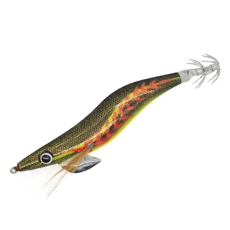 China China Color 9 / 1Pcs 19g Sea.Yolo 15/19g Fishing Lure Luminous Squid Hook Octopus Cuttlefish Artificial Bait 3D EYE Wood Shrimp for Saltwater Freshwat