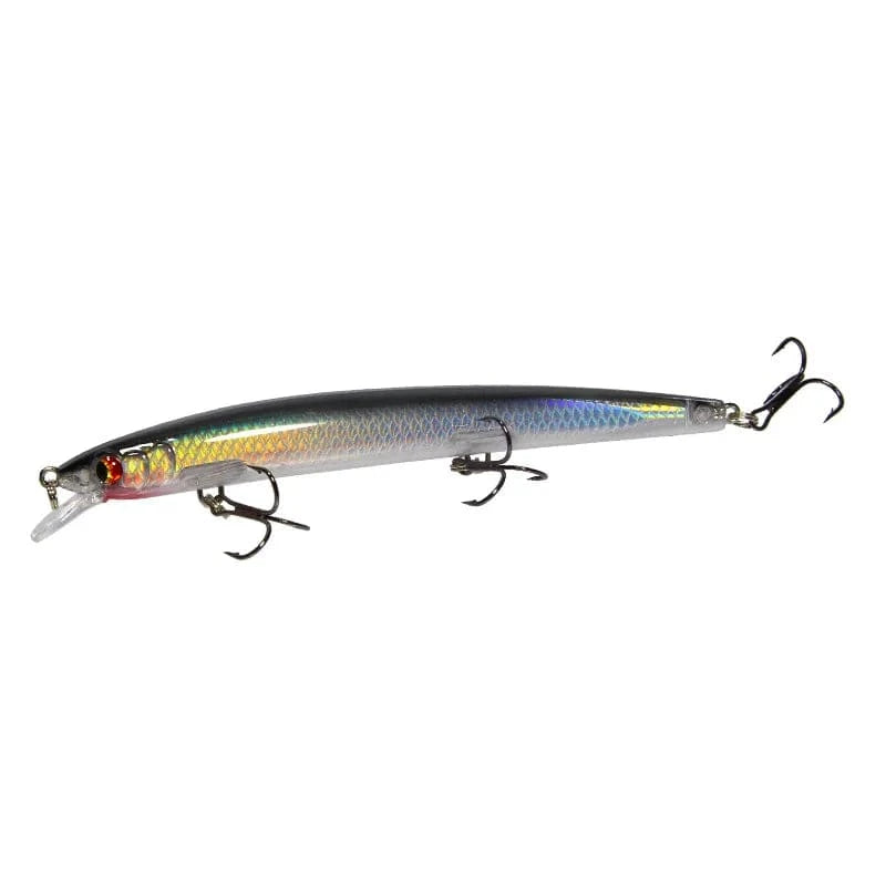China China Color D / 135mm-15.4g YUCONG 1PC Floating Minnow Bait 135mm-15.4g Silent Fishing leurre Long Casting Hard Wobbler Lure Laser Skin cebo duro fisching