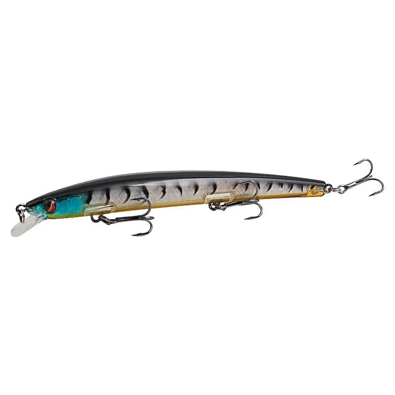 China China Color E / 135mm-15.4g YUCONG 1PC Floating Minnow Bait 135mm-15.4g Silent Fishing leurre Long Casting Hard Wobbler Lure Laser Skin cebo duro fisching