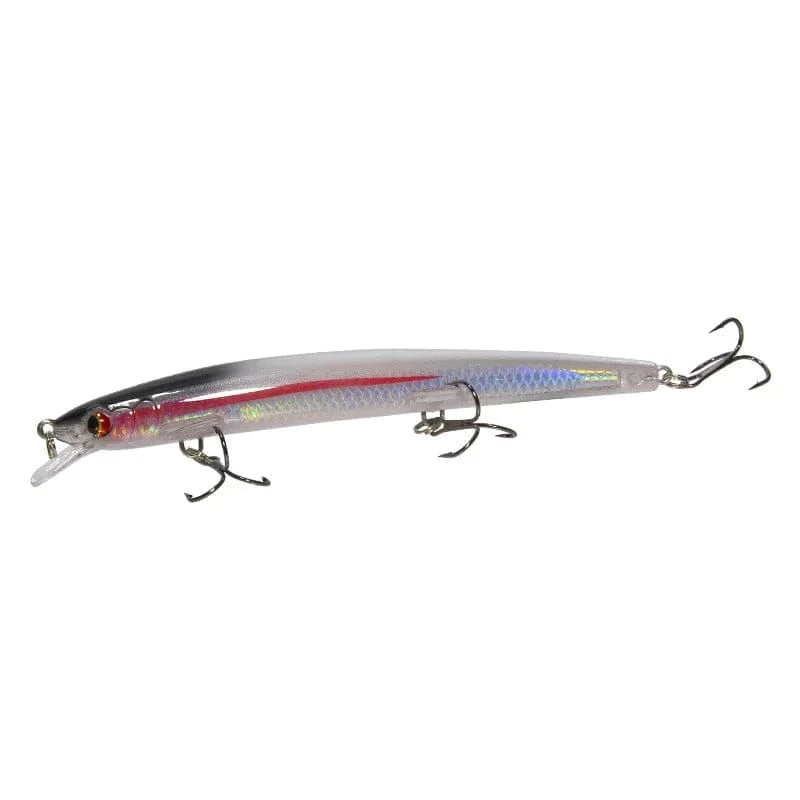 China China Color F / 135mm-15.4g YUCONG 1PC Floating Minnow Bait 135mm-15.4g Silent Fishing leurre Long Casting Hard Wobbler Lure Laser Skin cebo duro fisching