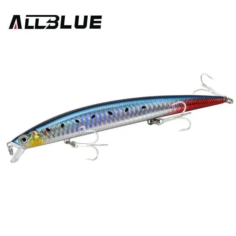 China China Color I ALLBLUE SPRINT 145S Sinking Minnow Longcast Jerkbait Fishing Lure 145mm 22G Off Shore Saltwater Sea Bass Artificial Bait Tackle
