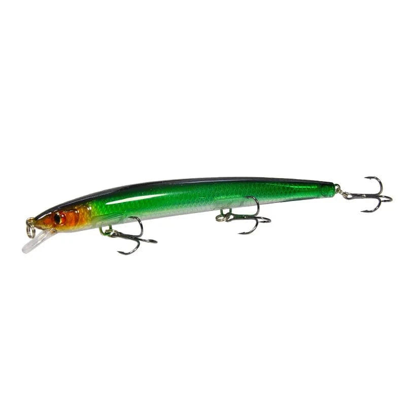 China China Color J / 135mm-15.4g YUCONG 1PC Floating Minnow Bait 135mm-15.4g Silent Fishing leurre Long Casting Hard Wobbler Lure Laser Skin cebo duro fisching