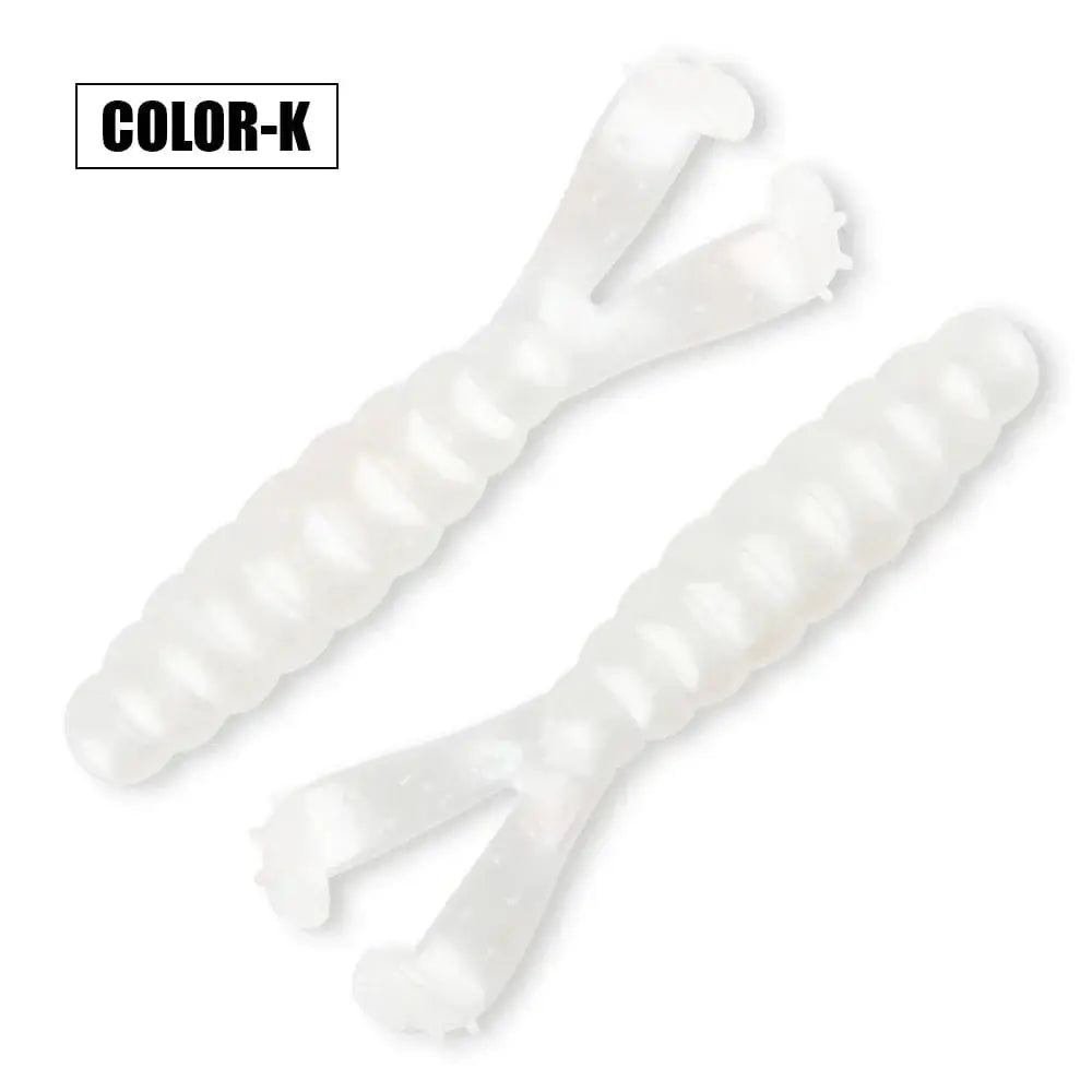 China China Color-K Spinpoler Diver Grub Fishing Lure Soft Bait Twin T Tail Floating Tpr 7cm Salted Shad Worm Frog Artificial Bass Swimbait Pesca