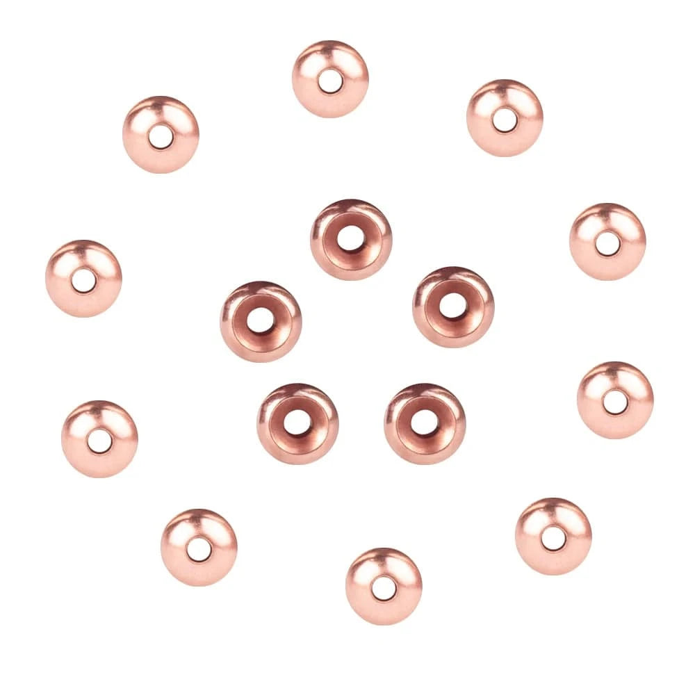 China China COPPER / 3.0mm EliteTG Tungsten Cycolps Beads,100pcs 1.5-3.5mm Fly Tying Material,Trout Perch Panfish Nymph Jig Head Bead DIY Tackel