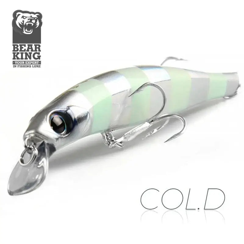 China China D / 105mm BEARKING 10.5cm 16g  8cm 8.5g Hot fishing gear shone sinking lures minnow crank fixed weight system wobbler bait isca artificial