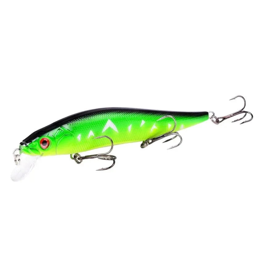 China China D 14cm 21G Aorace 1Pcs 14cm 21g Topwater wobbler 3D Eyes Fishing Lure Minnow Hard Bait 3 fish Hooks Crankbait Floating Fishing Tackle