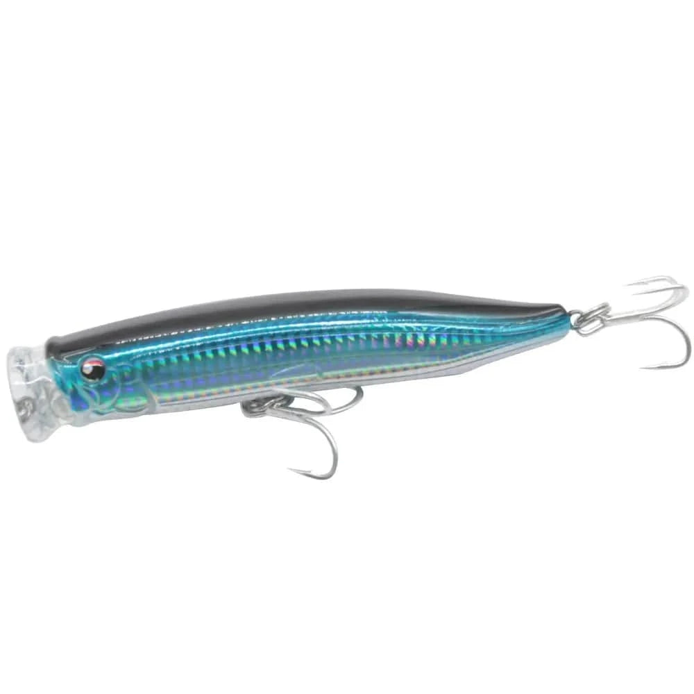 China China D / 150mm-54g TSUYOKI Topwater lure Feed Popper Fishing 150mm 54g Spinning Bait Trolling Fishing Bass Tackle House Big Game Tuna Gt Lures