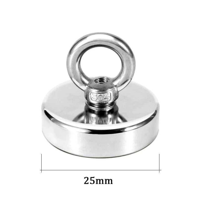 China China D25 Pull Max 19kg Super Magnet Strong Super Powerful Neodymium Magnets N52 Iman Ima Magnetic Fishing Magneat Magnetti Neomidium Imans Search Hook