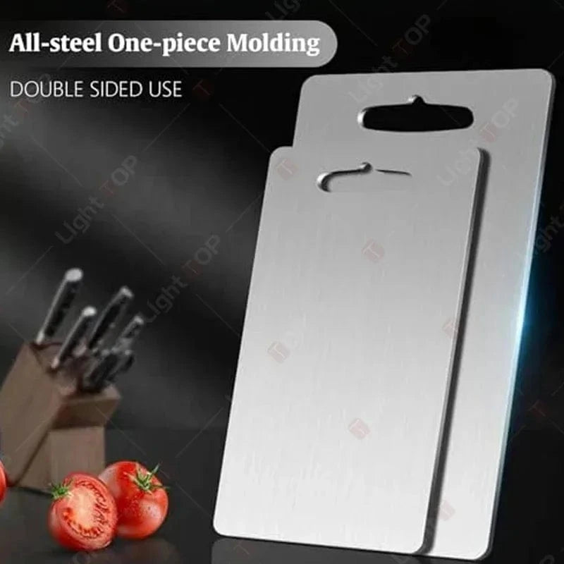 China China Damascus Kitchen Knives with Titanium Cutting Board Japanese Santoku Cleaver Stainless Steel Boning Knife Portable Meat Chopping
