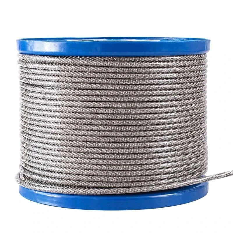 China China Diameter 0.3--8mm,20 to 100 Meters 304# Stainless Steel Wire Rope Soft Cable Fishing Clothesline Lifting Rustproof Line