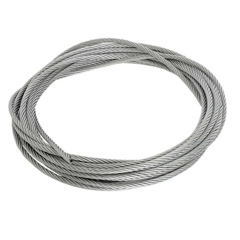 China China Diameter 0.3--8mm,20 to 100 Meters 304# Stainless Steel Wire Rope Soft Cable Fishing Clothesline Lifting Rustproof Line