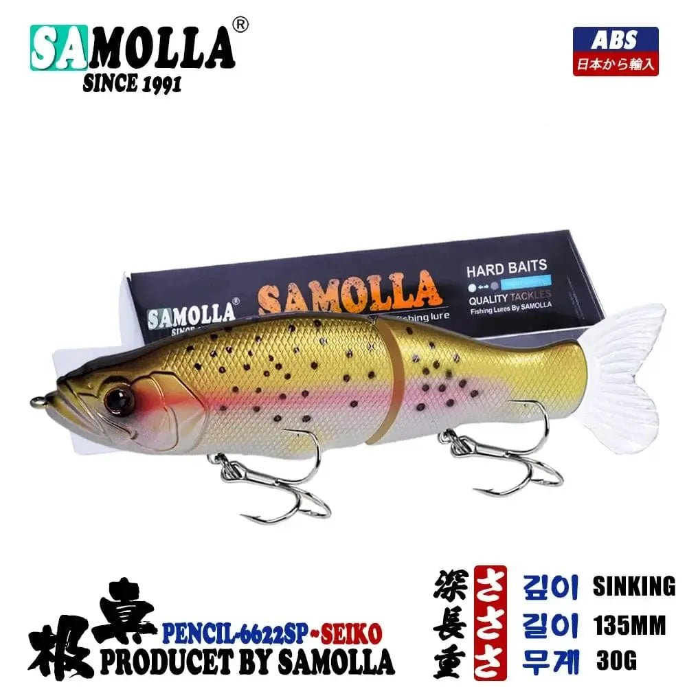 China China DimGray Slow Sinking SwimBaits Fishing Lures 30G Whopper Vibration Soft Tail or Pike And Bass Hard Baits  Isca Artificiall Accessories