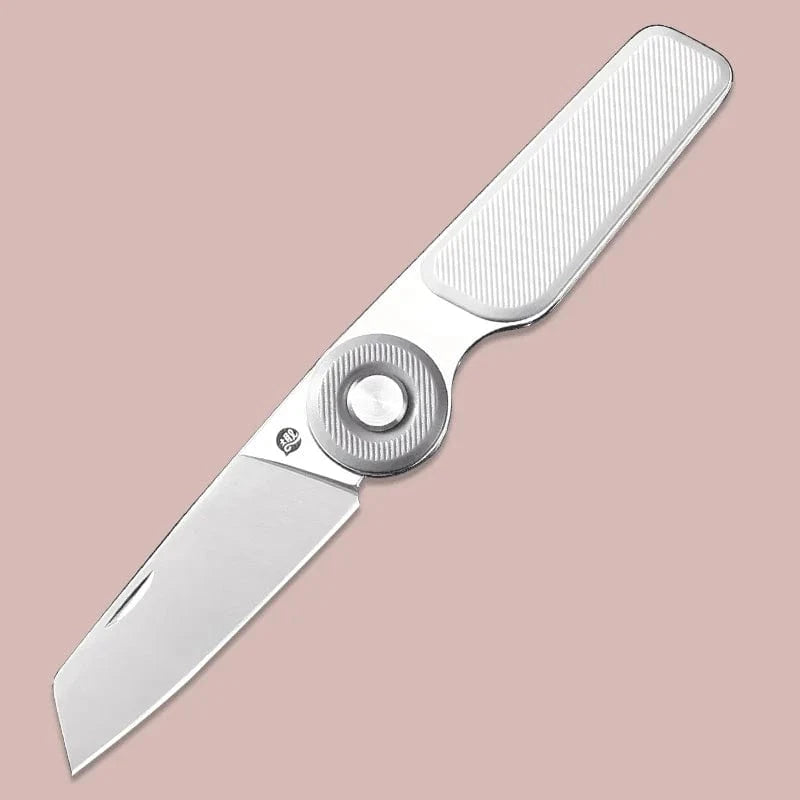 China China DP56PW / Russian Federation YingQu DP56 Folding Knife 5CR15MOV Stainless Steel Food Grade ABS Handle Outdoor Camping Pocketknives Fruit Cutting Hand Tools