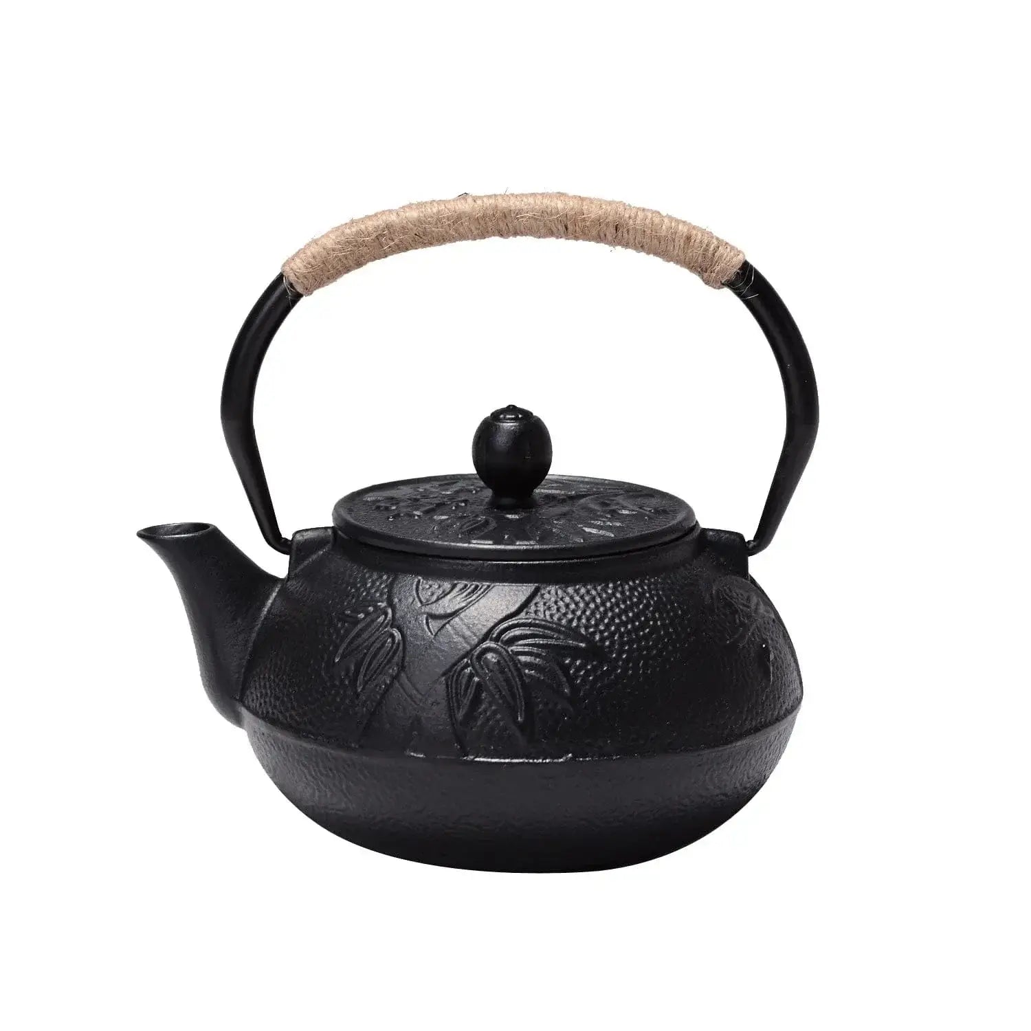 China China Dull Japanese Cast Iron Teapot with Stainless Steel Net Infuser For Boiling Water Cooking Tea Pot Tetsubin Kettle 600ml