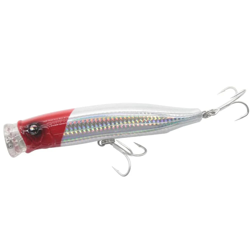 China China E / 150mm-54g TSUYOKI Topwater lure Feed Popper Fishing 150mm 54g Spinning Bait Trolling Fishing Bass Tackle House Big Game Tuna Gt Lures
