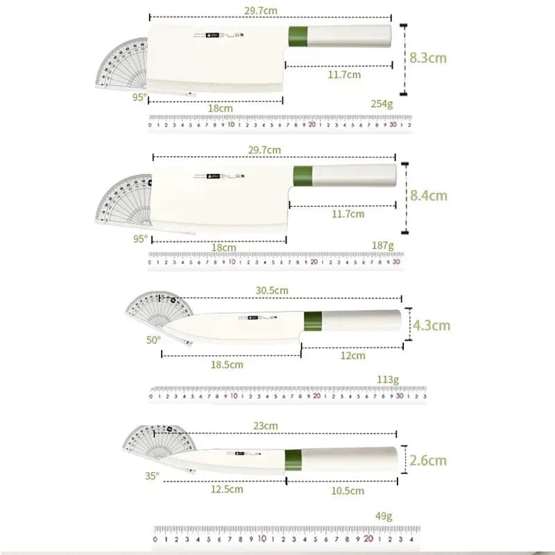 China China Exquisite ceramic knife set, home multi-functional meat and fish cutting knife, sharp Bone cutting knife, kitchen accessories