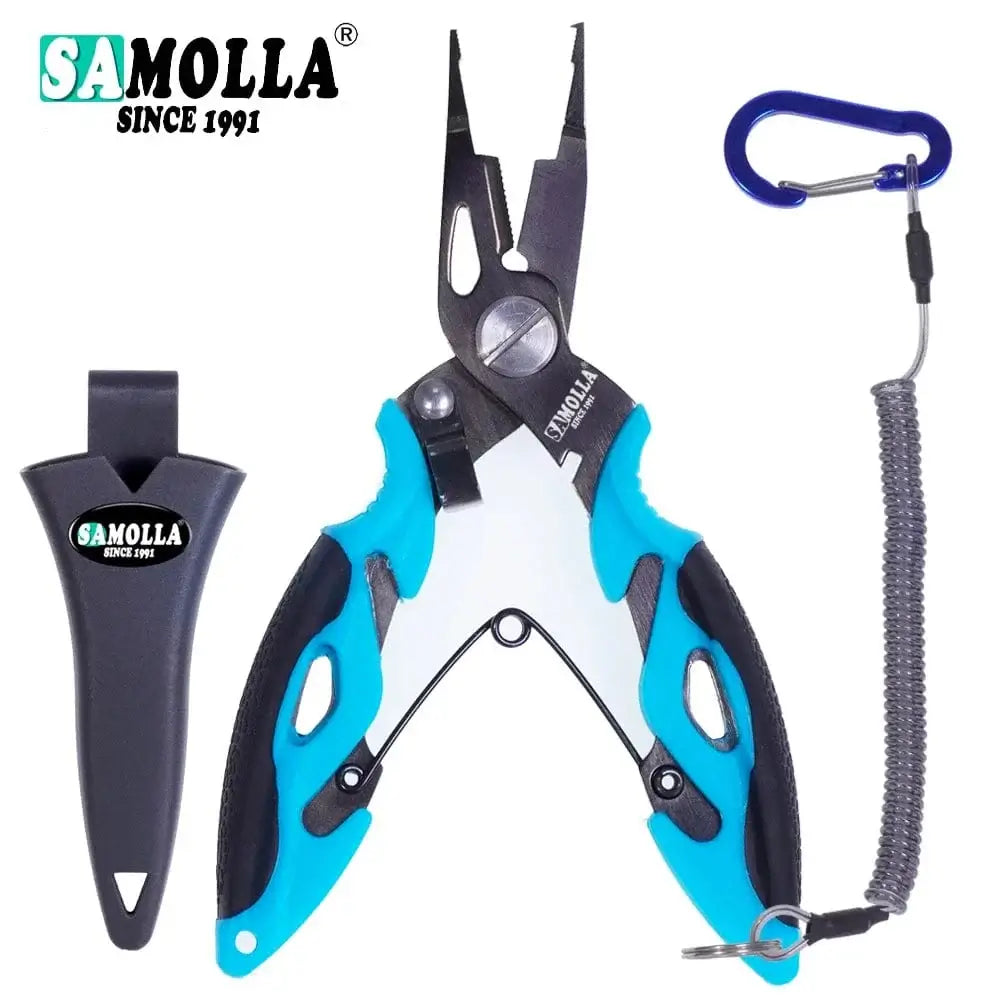 China China F Pliers Set New Multifunctional Fishing Pliers Accessories 420 Stainless Steel Body Scissors Line Cutter Hooks Remover Outdoor Fishing Tools