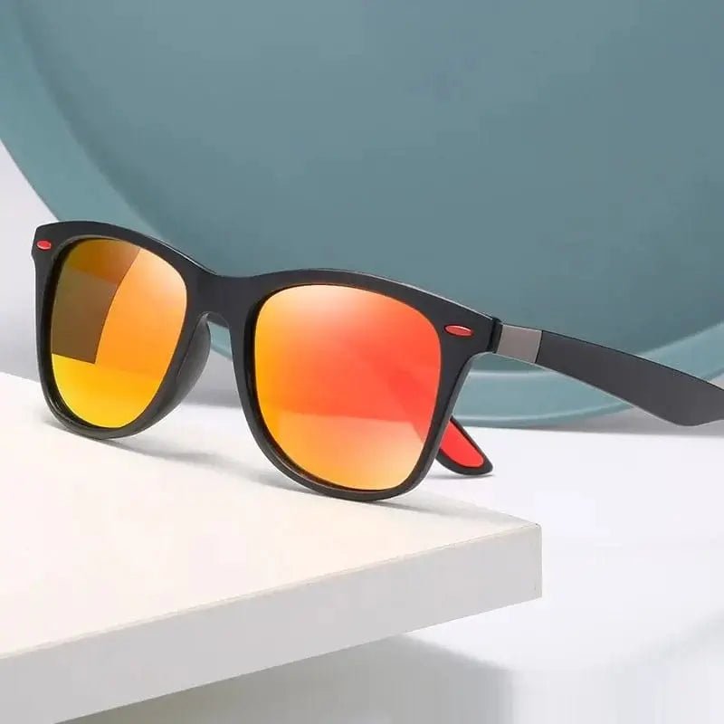 China China Fashion Vintage Square Unisex Driving Fishing Sunglasses Men Women Luxury Brand Designer Sun Glasses Anti-Glare Eyewear UV400