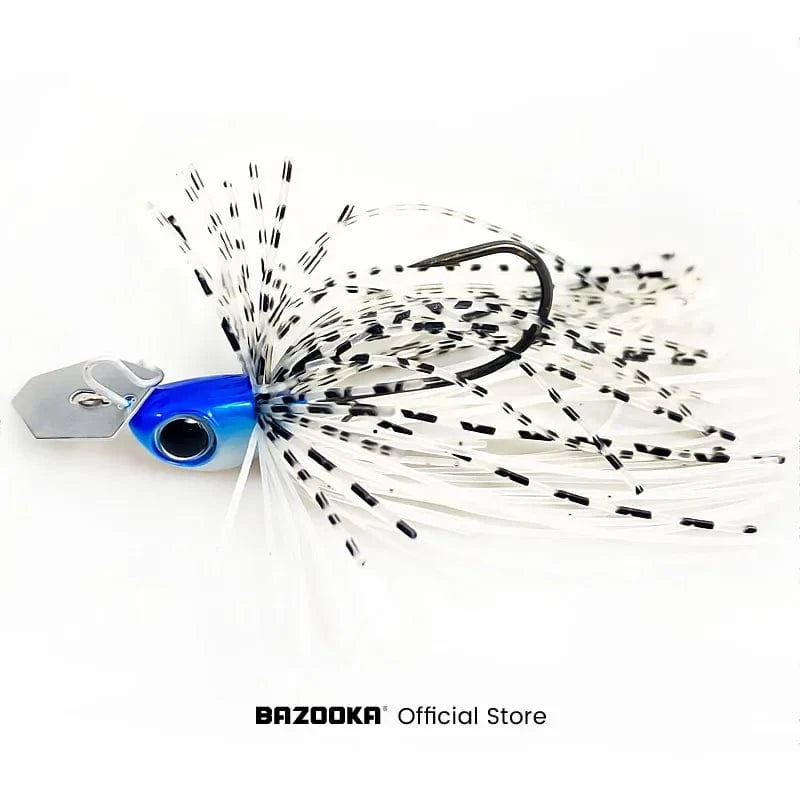 China China FHHXL0004 / 58mm  8.5g Bazooka Wire Bait Spinnerbait Fishing Lure Set Spinner Metal Hook Spoon Wobblers Artificial Bass Sequins Pike Carp Ice Winter