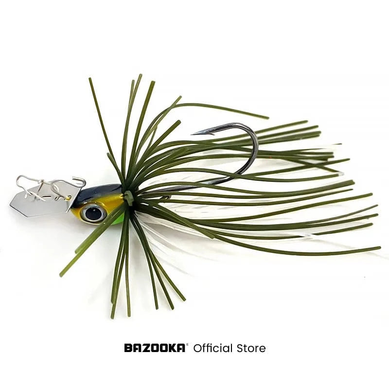 China China FHHXL0005 / 58mm  8.5g Bazooka Wire Bait Spinnerbait Fishing Lure Set Spinner Metal Hook Spoon Wobblers Artificial Bass Sequins Pike Carp Ice Winter