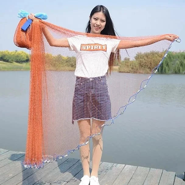 China China Finefish Catch Fish Network USA Cast Nets Small Mesh Easy To Hand Throw Fishing Net Outdoor Water Hunting Gillnet