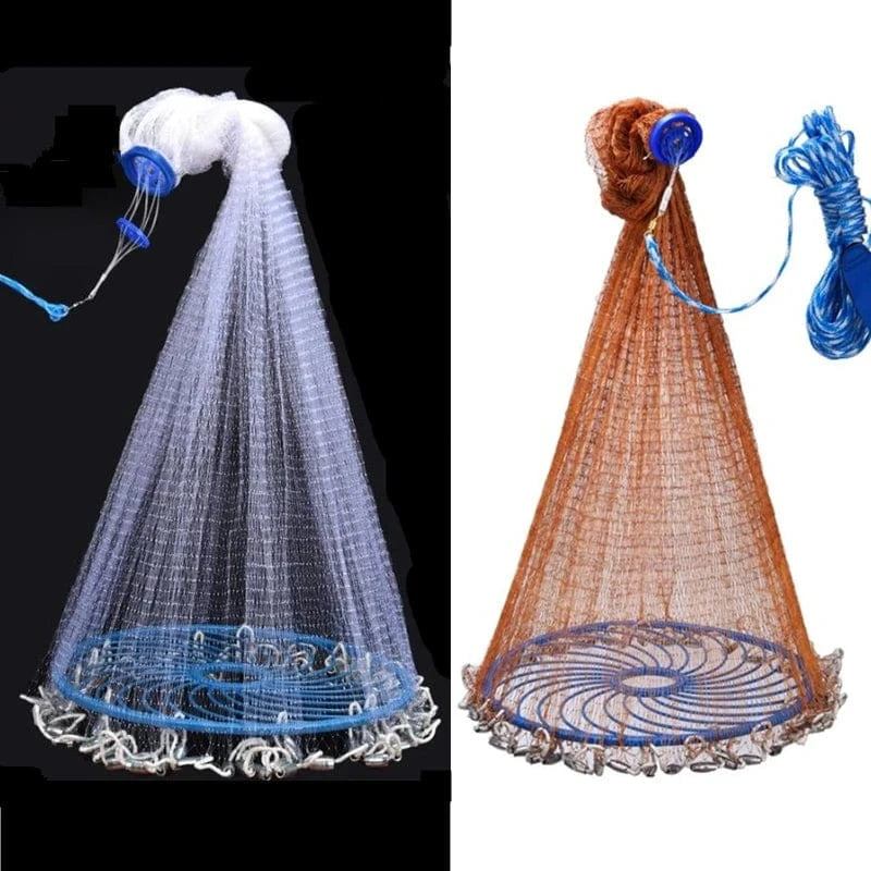 China China Finefish Catch Fish Network USA Cast Nets Small Mesh Easy To Hand Throw Fishing Net Outdoor Water Hunting Gillnet