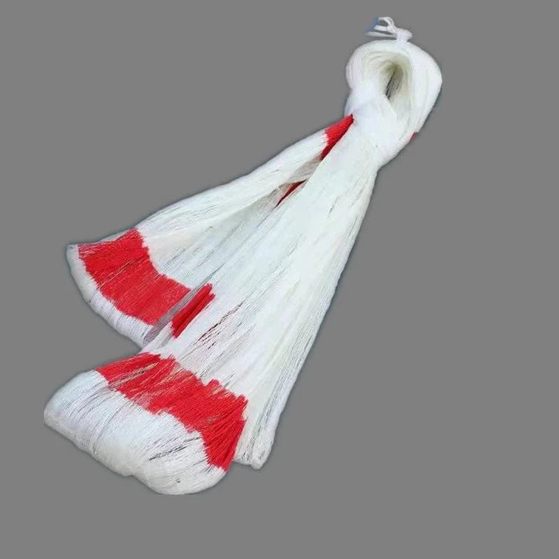 China China Finefish-Hand-Made Weave PE Color Line Cast Net Cloth without Sinker, Hand Throw Fishing Nets, Catch Fish Network, High Strength