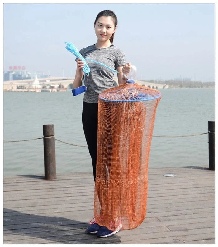China China Finefish Height 1.2-3.6M Hand Throw Network With Ring Gillnet Easy USA Cast Nets Catch Fishing Net Small Mesh Hunting Fish Gear