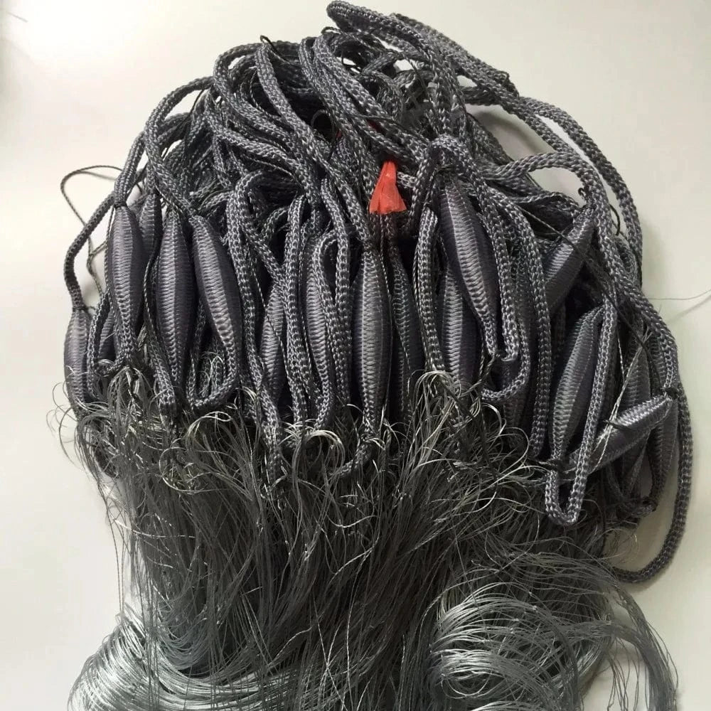 China China Finefish three layers fishing net, Multifilament nylon line, 1.8m x (30m or 60m), for outdoor fishing