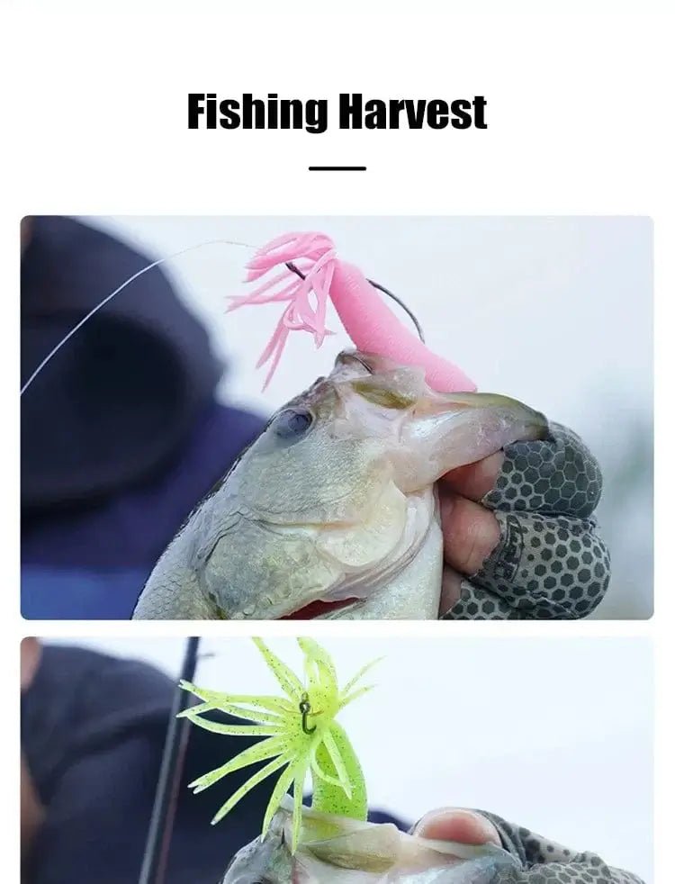 China China FISHANT 5Pcs/6Pcs Caitou Squid Soft Lures Squids Jigs High Specific Gravity Fishing Lure 45Mm/55Mm Lure Bait Squids For Fishing