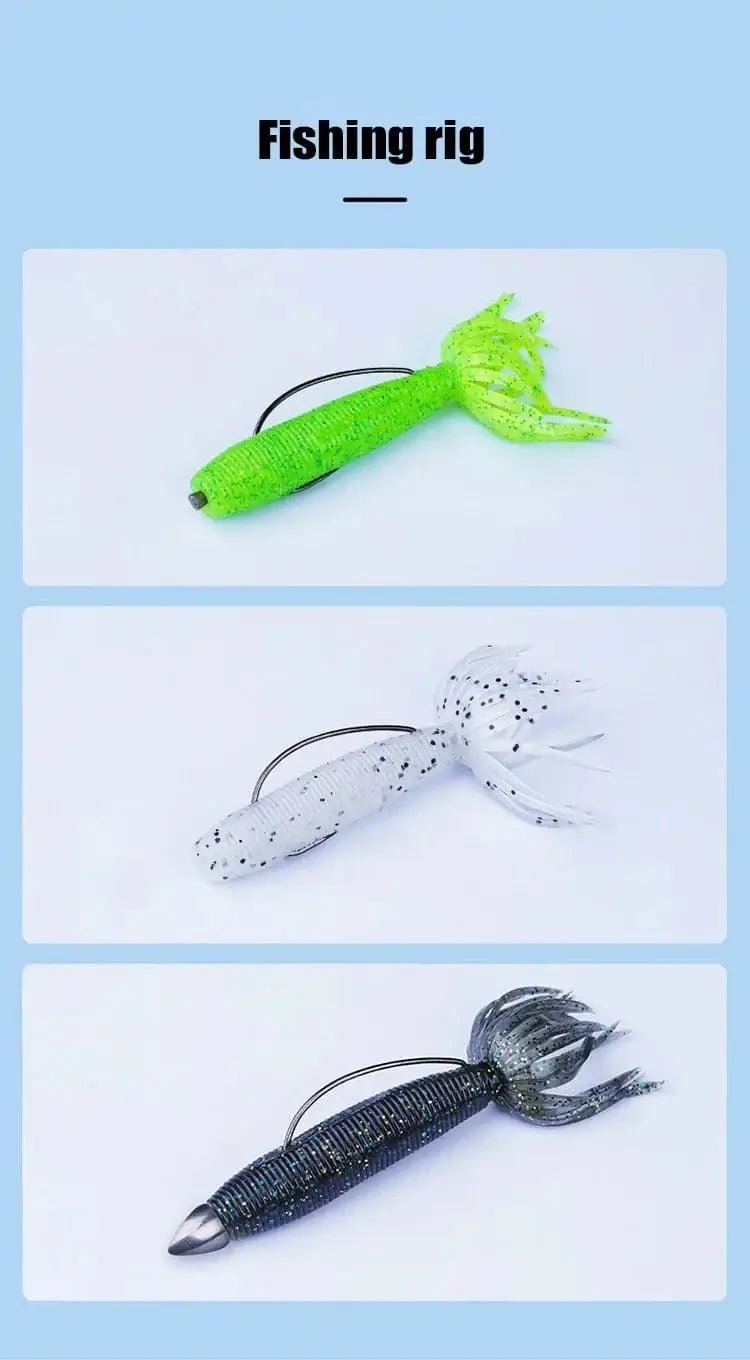 China China FISHANT 5Pcs/6Pcs Caitou Squid Soft Lures Squids Jigs High Specific Gravity Fishing Lure 45Mm/55Mm Lure Bait Squids For Fishing