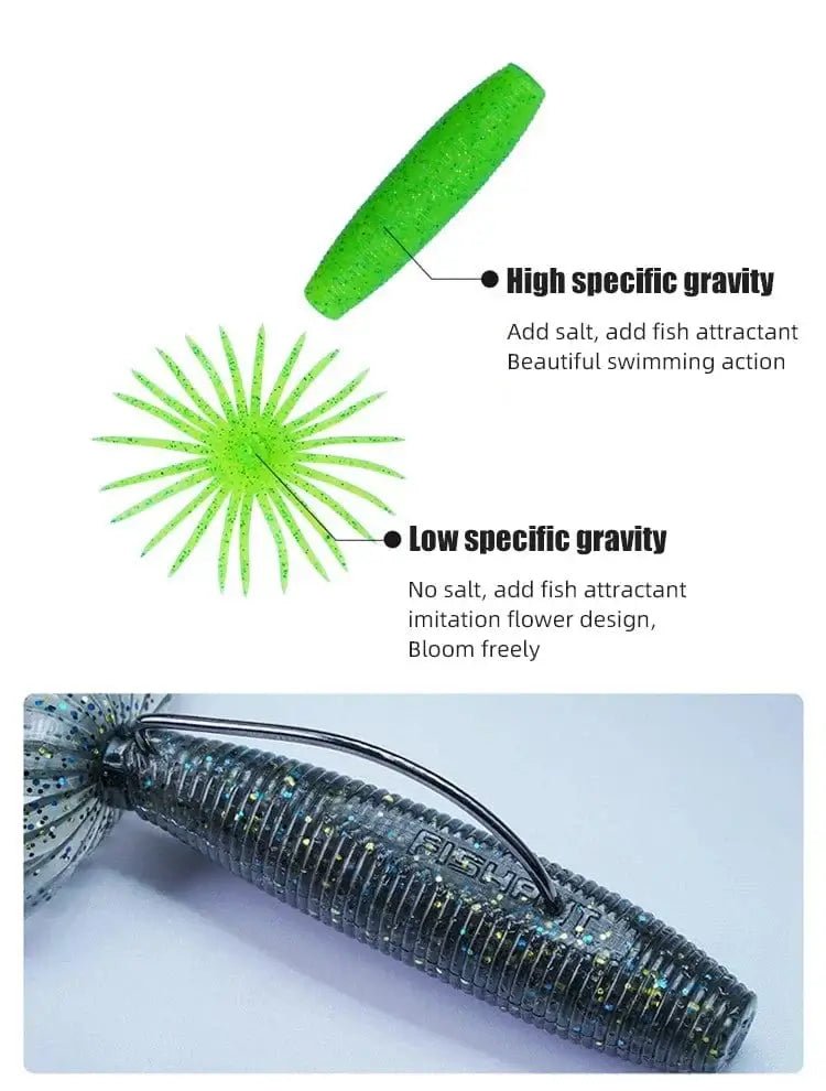 China China FISHANT 5Pcs/6Pcs Caitou Squid Soft Lures Squids Jigs High Specific Gravity Fishing Lure 45Mm/55Mm Lure Bait Squids For Fishing
