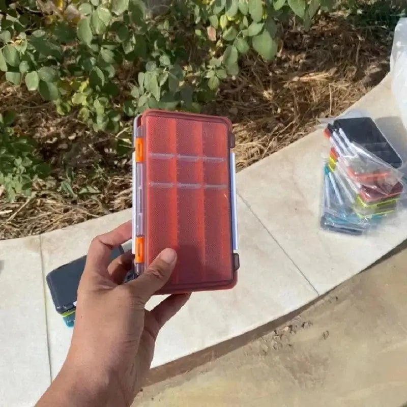 China China Fishing Box Portable Accessories Box Fisherman Tackle Box Plastic Bait Boxes Hook Organizer Storage Tool For Carp Fishing Goods