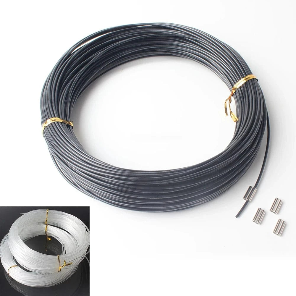 China China Fishing Wire Nylon Fishing Line Non-fading Nylon Material Spearfishing Lines 1.6mm/1.8mm/2mm Strong Tensile Strength