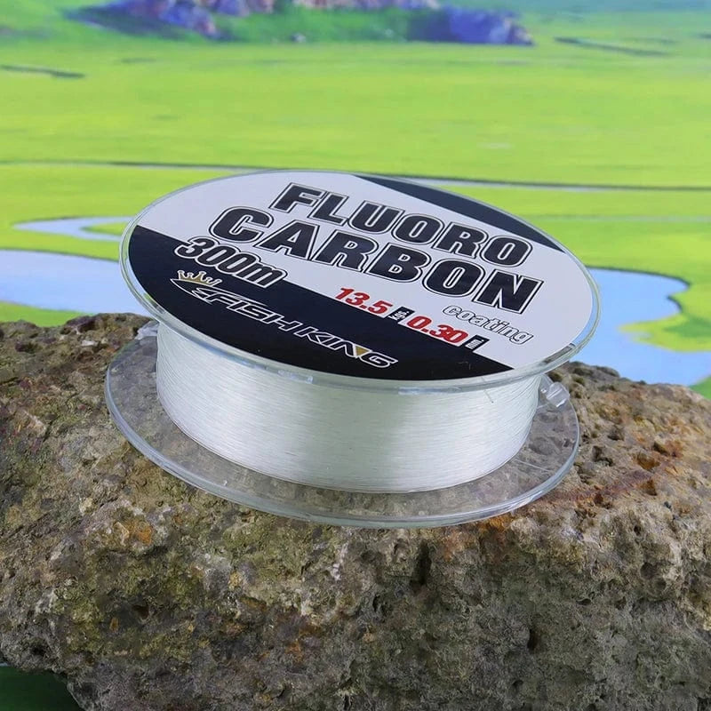China China FL301C30 0.3/0.35/0.4/0.45/0.5mm Fluoro Carbon Coating Monofilament Nylon Fishing Line Strong Sea Fishing Line Quality Fishing Tackle