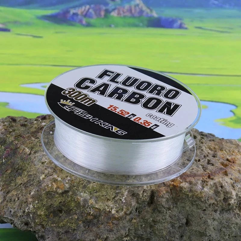 China China FL301C35 0.3/0.35/0.4/0.45/0.5mm Fluoro Carbon Coating Monofilament Nylon Fishing Line Strong Sea Fishing Line Quality Fishing Tackle