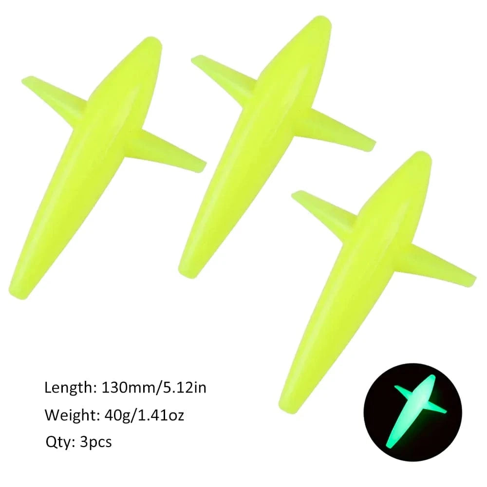 China China Fluro Yellow / 130mm 40g 3pcs 3pcs Bird Shaped Teaser 5" 40g Fishing Lure Floating PP Plastic Big Game Tuna Pesca Tolling Fishing Lure