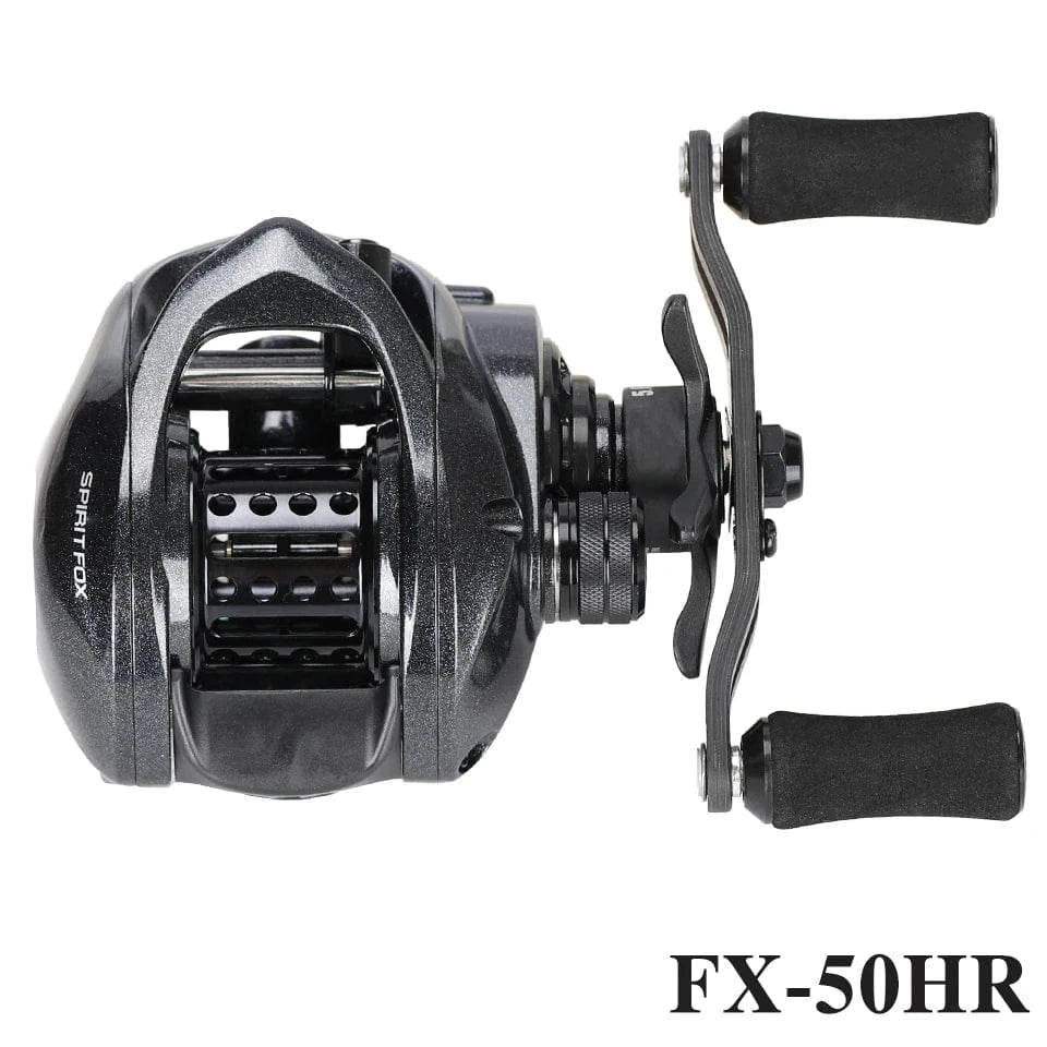 China China FX 50HR TSURINOYA Spirit Fox 50 Bait Finesse System Baitcasting Fishing Reel 7.3:1 Gear Ratio Carbon Fishing Coil For Light Game Trout