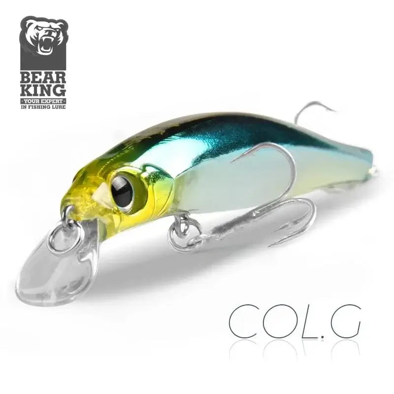 China China G / 105mm BEARKING 10.5cm 16g  8cm 8.5g Hot fishing gear shone sinking lures minnow crank fixed weight system wobbler bait isca artificial