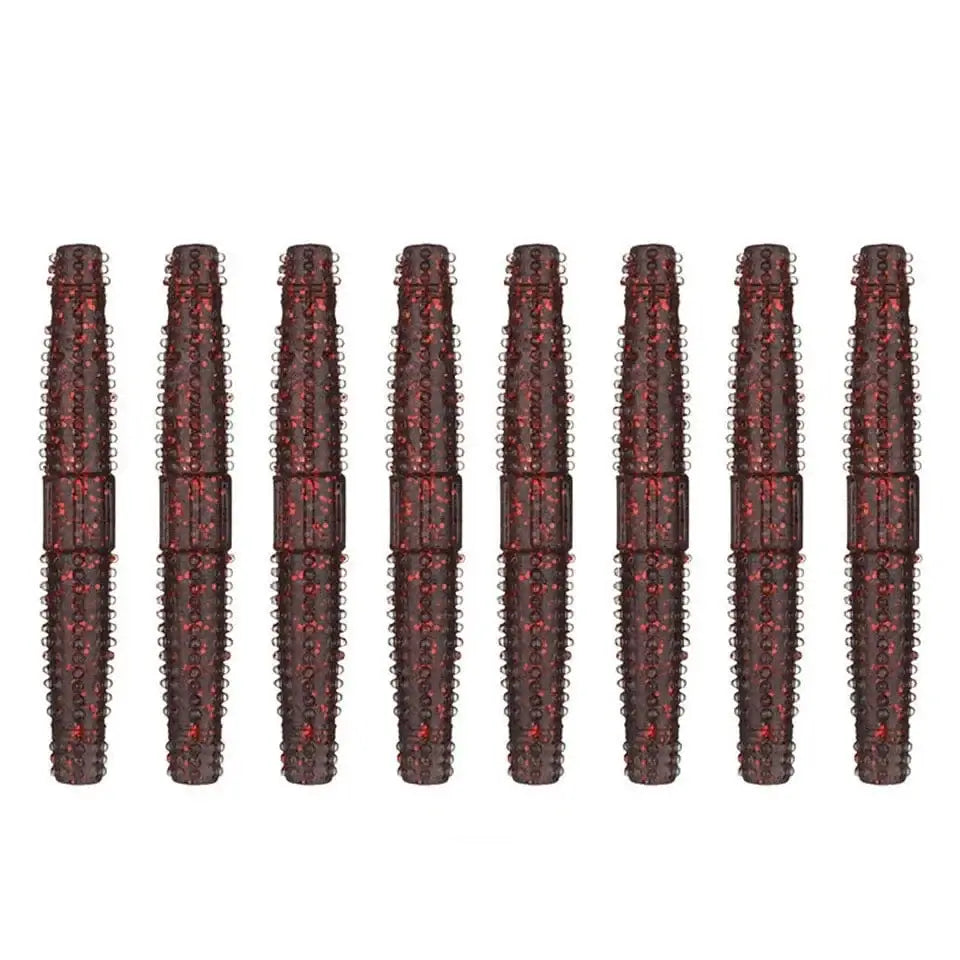 China China G 7 Loogdeel 8PCS 7cm/3.45g Tpr Ned Worm Fat Worm Finesse Rig Floating Swim Bait Stickbait Soft Fishing Lures Swimbait Bass Pike