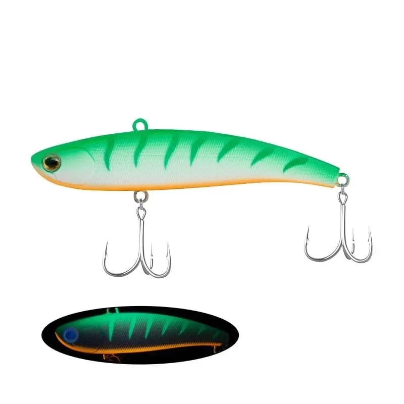 China China G / 90mm-22g Ima Rattin fishing lure 2024 Koume 90 winter ice Fishing VIB Lure 80/90mm 22g Rattlin Bait Sinking Spinning Swimbait Japan Hook