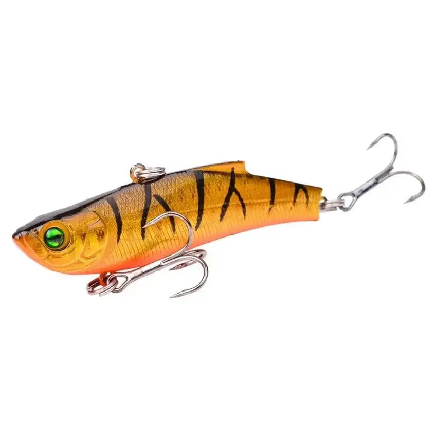 China China G Aorace 1Pc Winter Ice Fishing Lure 7cm/18g Sinking Isca Artificial Rattlin Vibration VIB Hard Bait Crankbait Treble Hooks Tackle